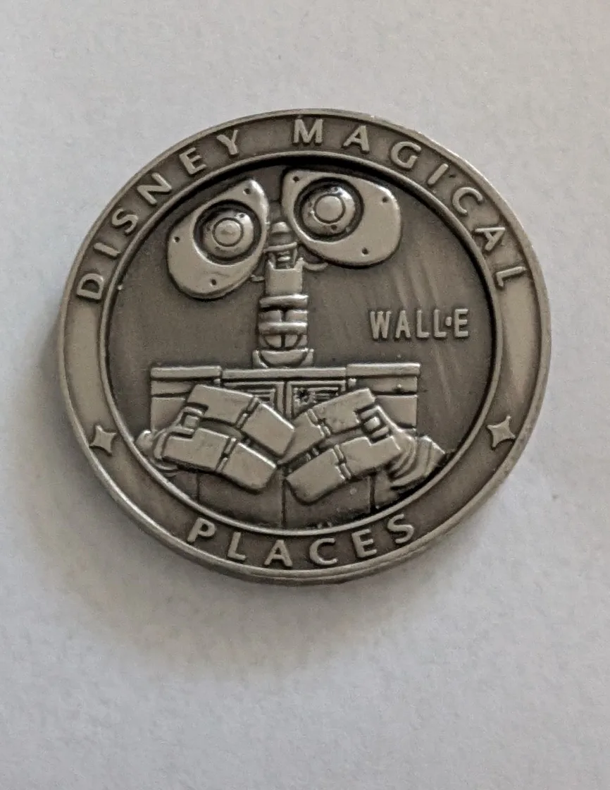Disney Magical Places WALL-E Coin thumbnail