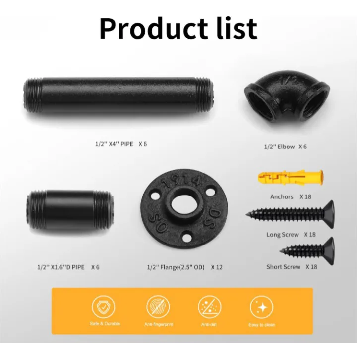 🥕   NEW!  Set of Shelf Brackets - Wall Mounted image indicator(5)