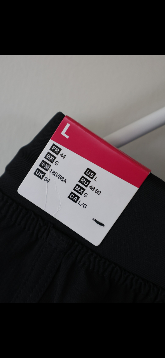 Black Athletic Shorts - Size L - photo 3