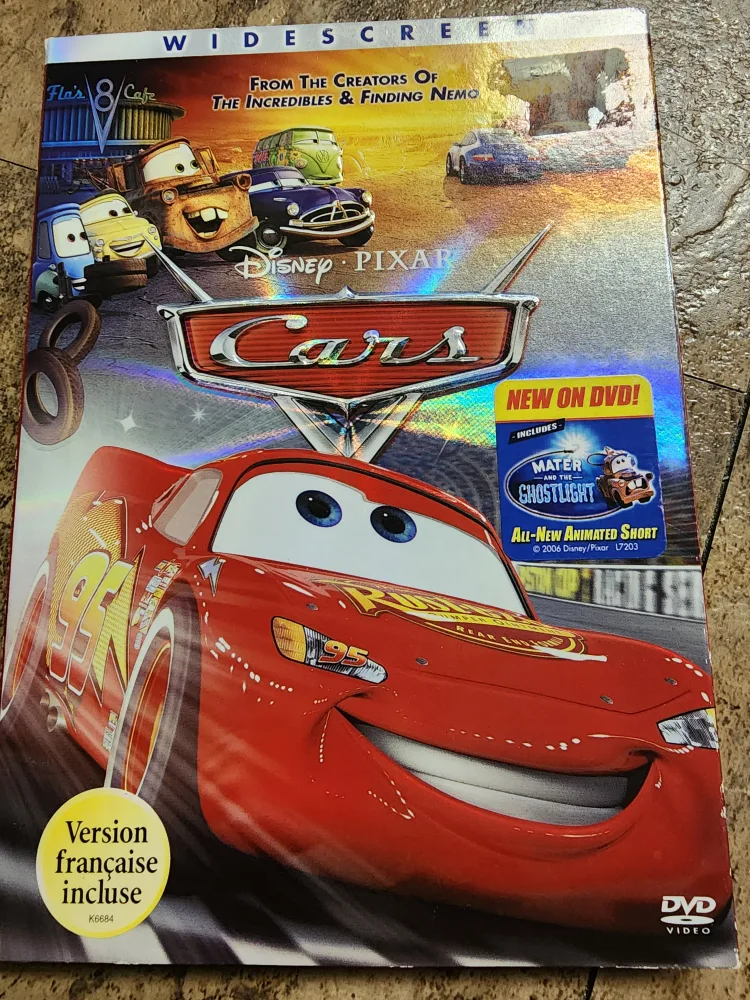 Disney Pixar Cars DVD thumbnail