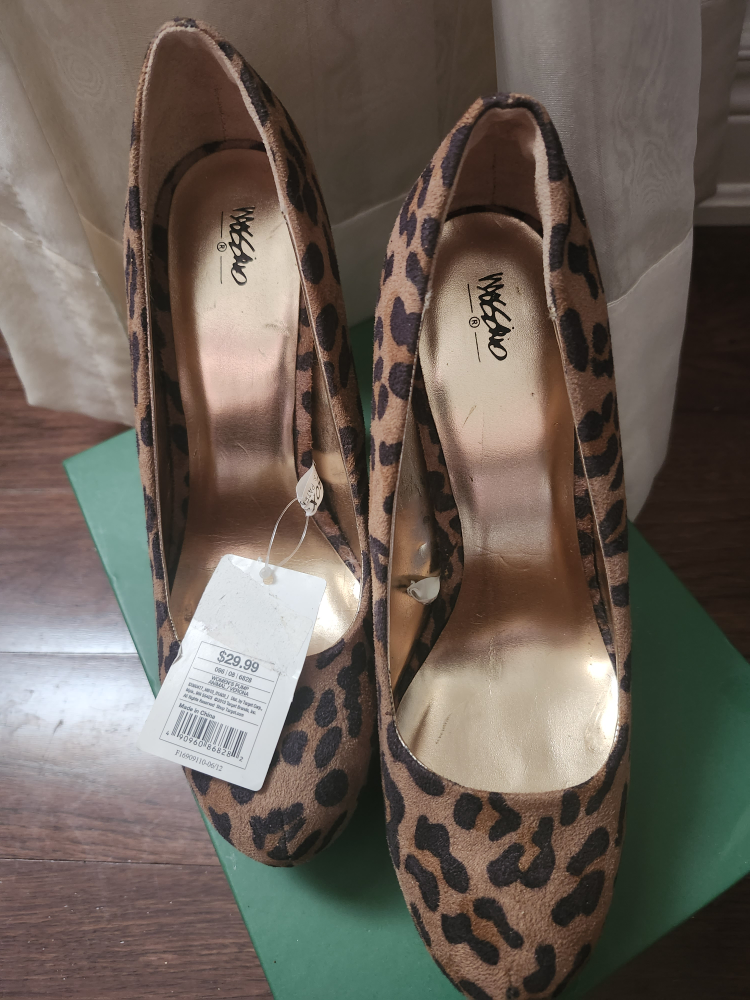Mossimo Animal Print Heels - Size 8 - photo 4