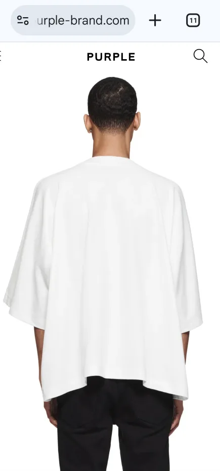 Purple Brand - Floral Smudge Tee image indicator(3)