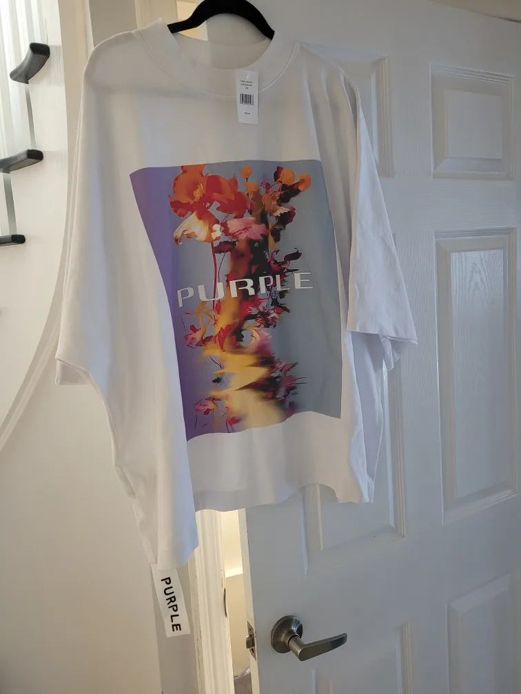 Purple Brand - Floral Smudge Tee image indicator(5)