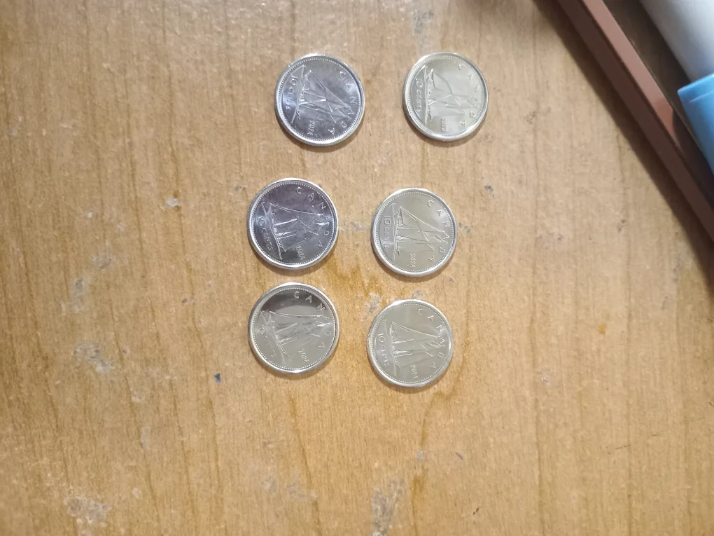 2024 KING CHARLES III BU DIMES TEN CENT image indicator(3)