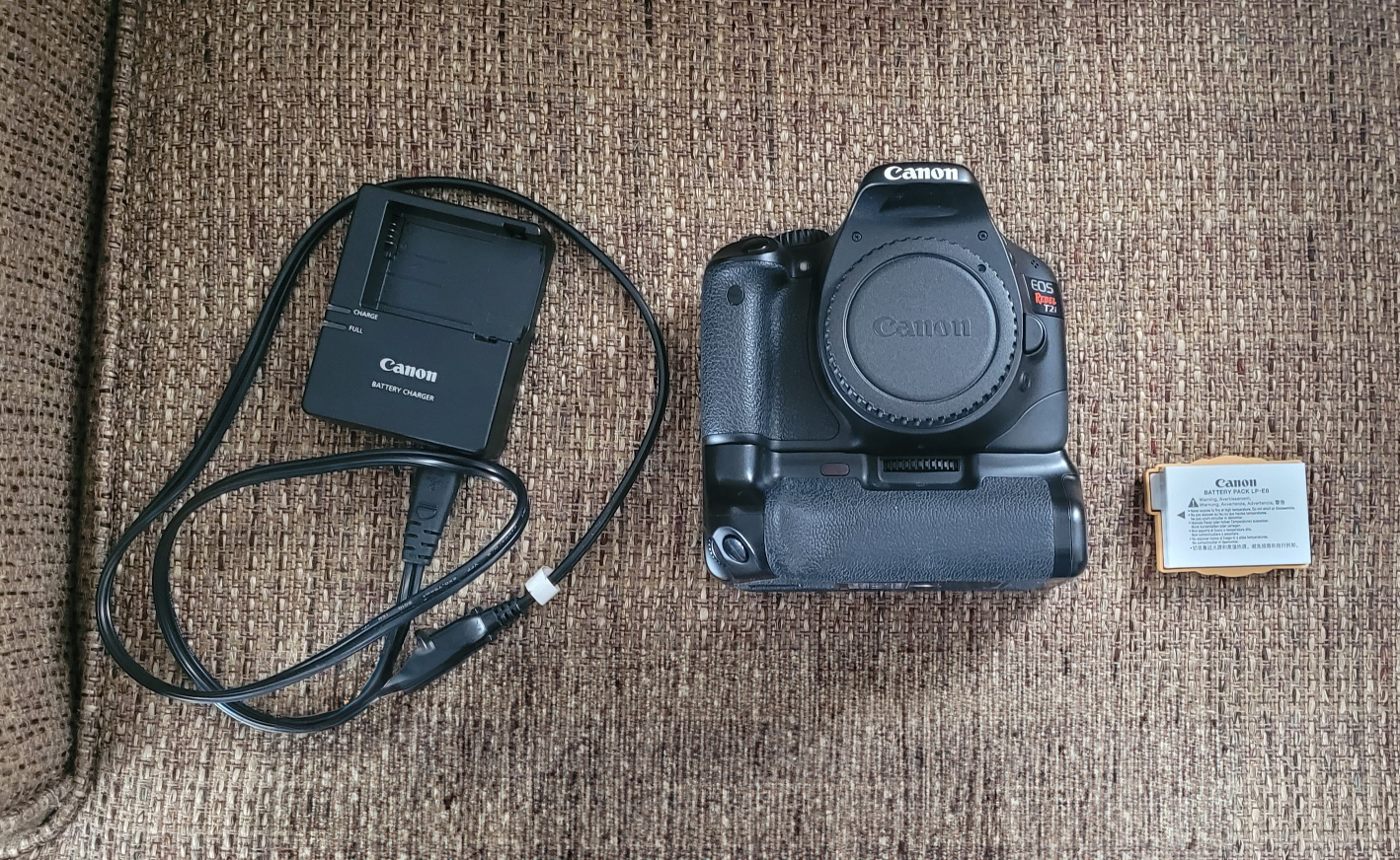 Canon T2i camera