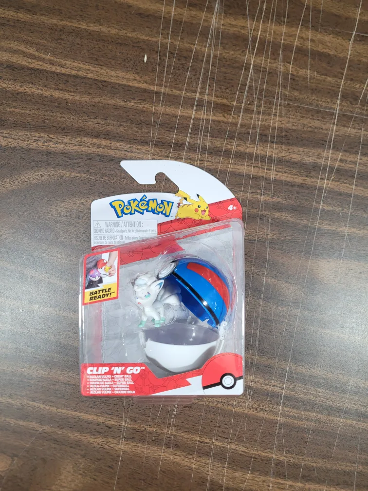 Pokemon Clip 'N' Go Set Alolan Vulpix + Great Ball thumbnail
