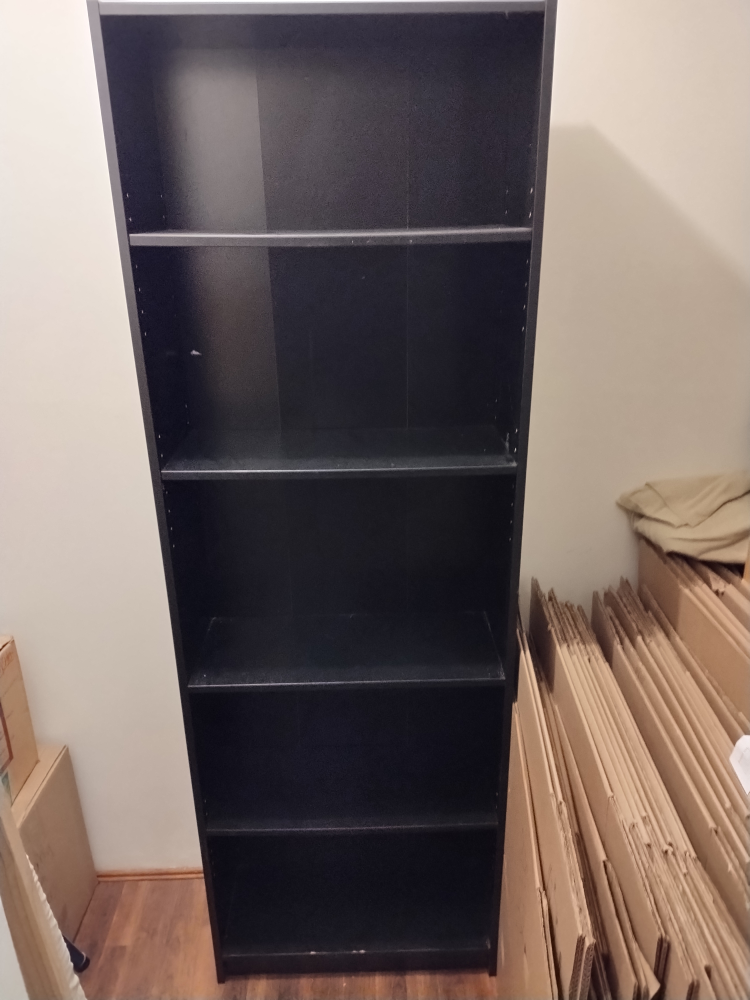 Black Bookshelf