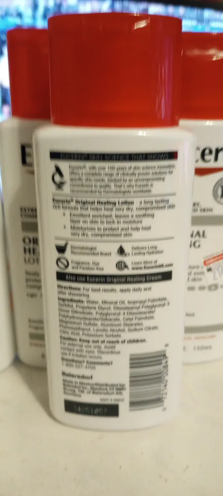 Eucerin Original Healing Lotion (5 oz) - 3 for $10 image indicator(3)