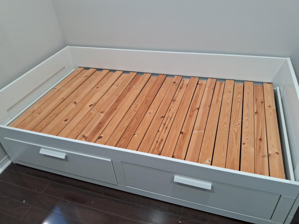 IKEA Brimnes Bed Frame with Storage