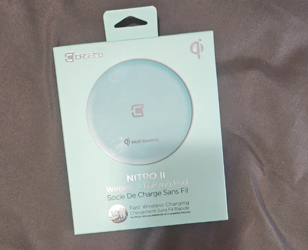Caseco Nitro II 10W Fast Wireless Charging Pad thumbnail