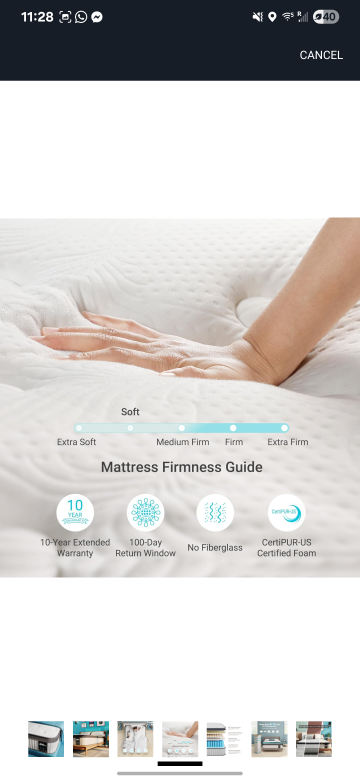 Comfort Mattress - King Sized - Soft and Comfy - photo 5