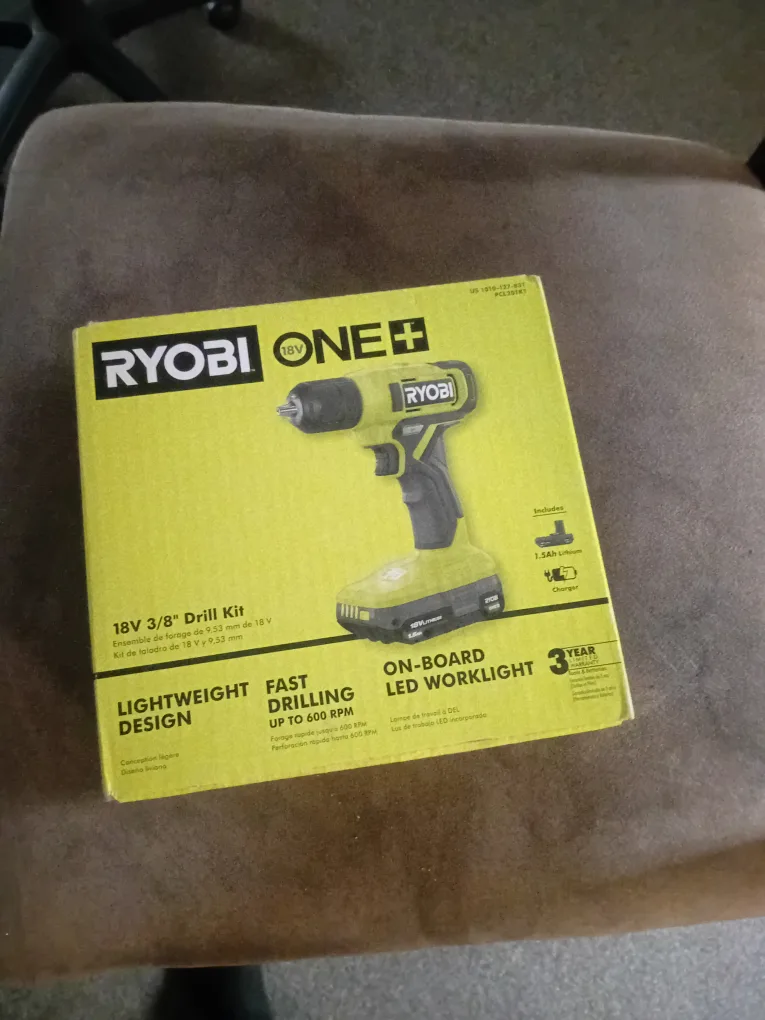 RYOBI ONE+ 18V 3/8" Drill Kit thumbnail