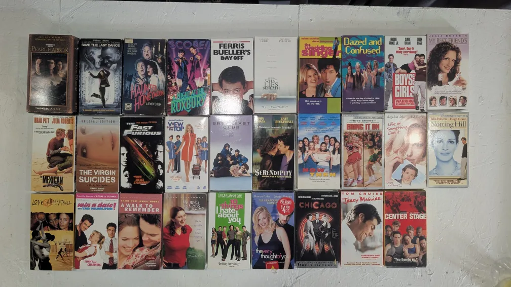 VHS Movie Collection - Variety of Titles $5 each thumbnail