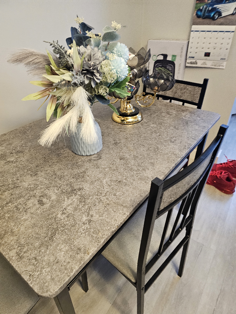 Dining Table with 3 Chairs - Like New! - photo 3