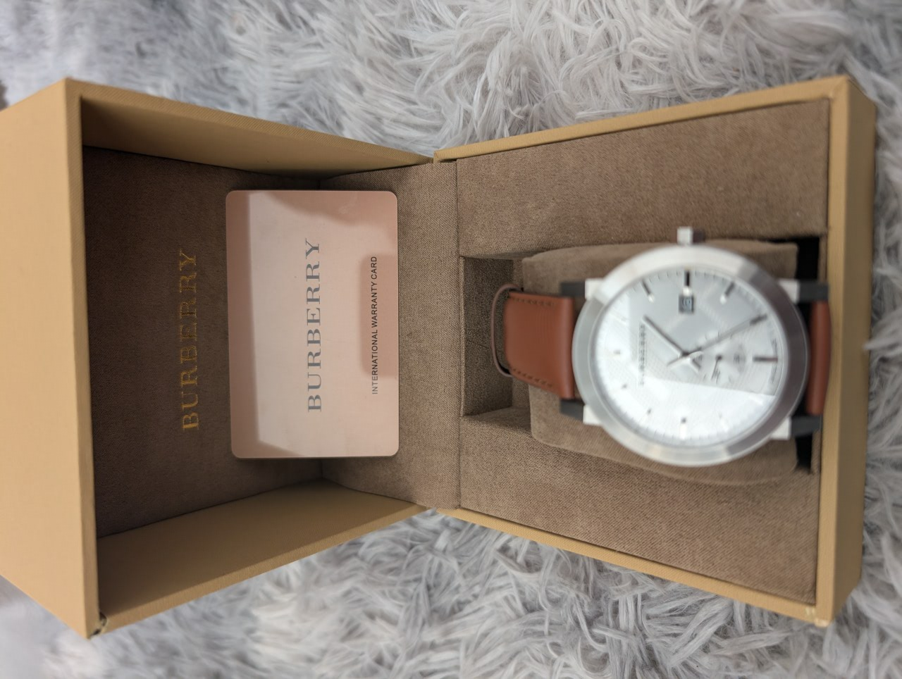 Burberry Watch with Brown Leather Strap, watch for men - photo 4