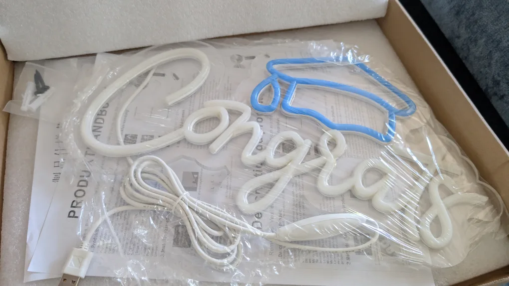 Congrats Neon Light Sign thumbnail