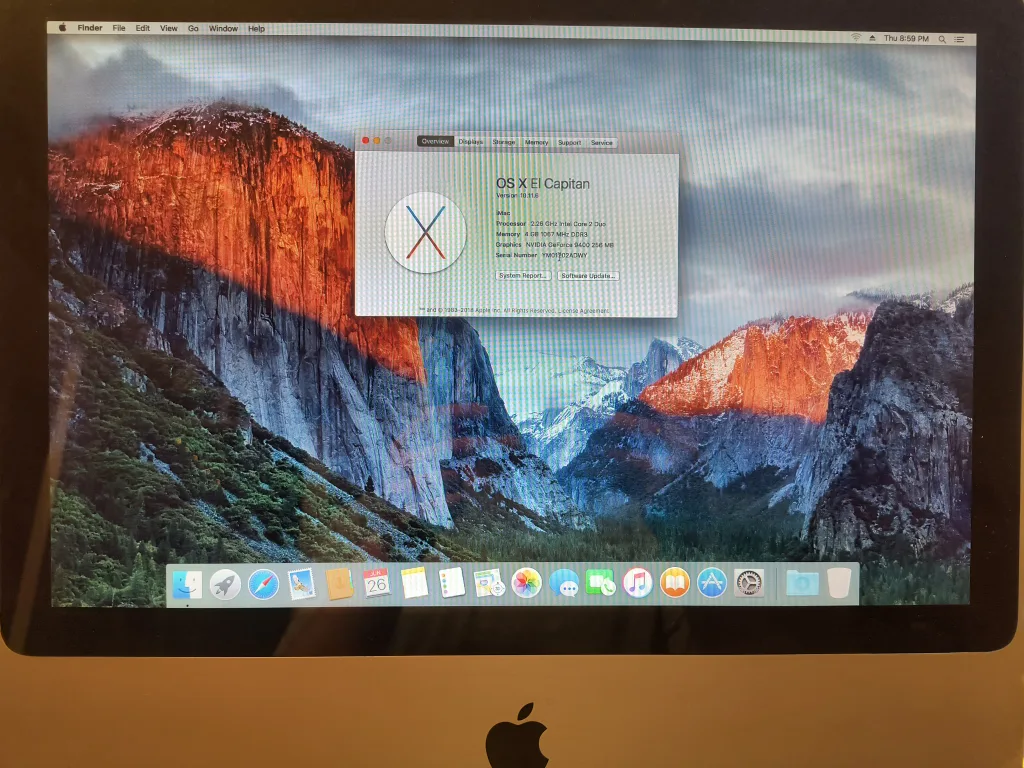 iMac 20" (4GB RAM) thumbnail