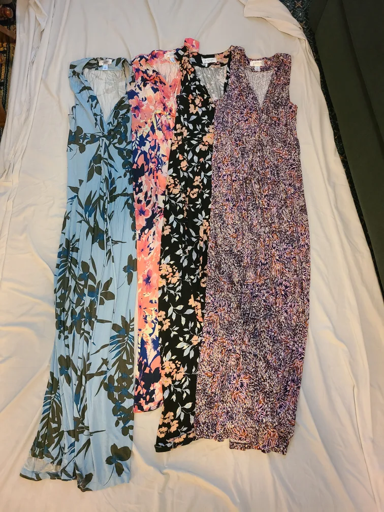 Motherhood Maternity Maxi Dresses - Size L thumbnail