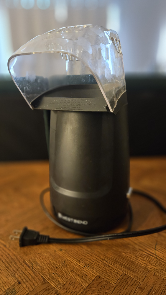 West Bend Black Hot Air Popcorn Maker - photo 2