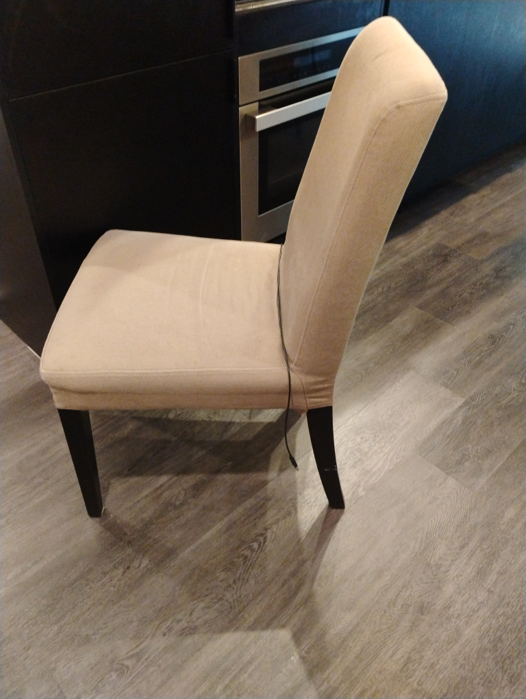 Upholstered Dining Chair - Beige 4pcs free only today