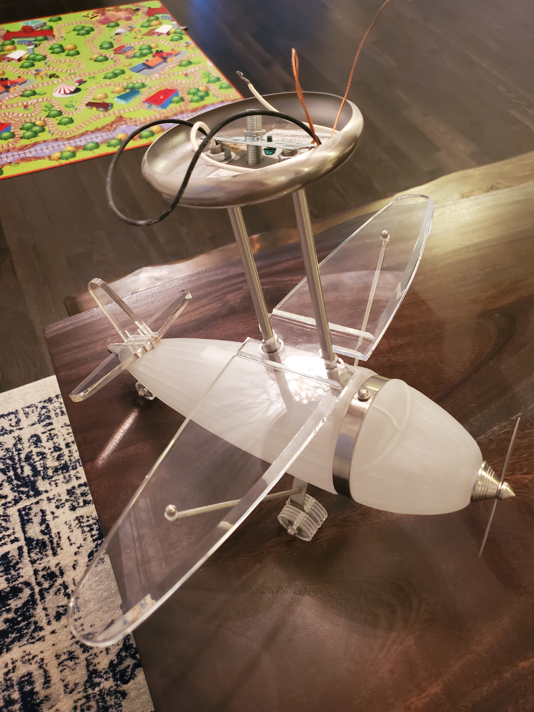 Airplane Pendant Light Fixture - photo 4