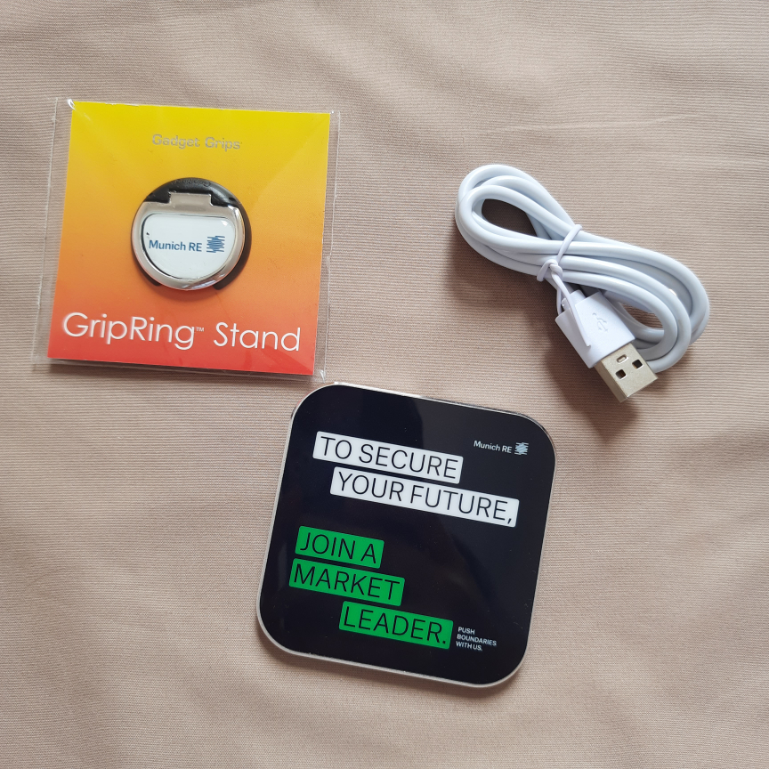 Gadget Grips GripRing Stand & Wireless Charger