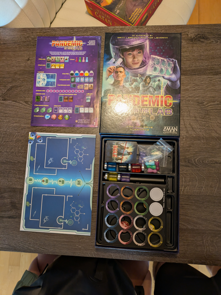 Pandemic: In The Lab - Board Game Expansion - photo 2