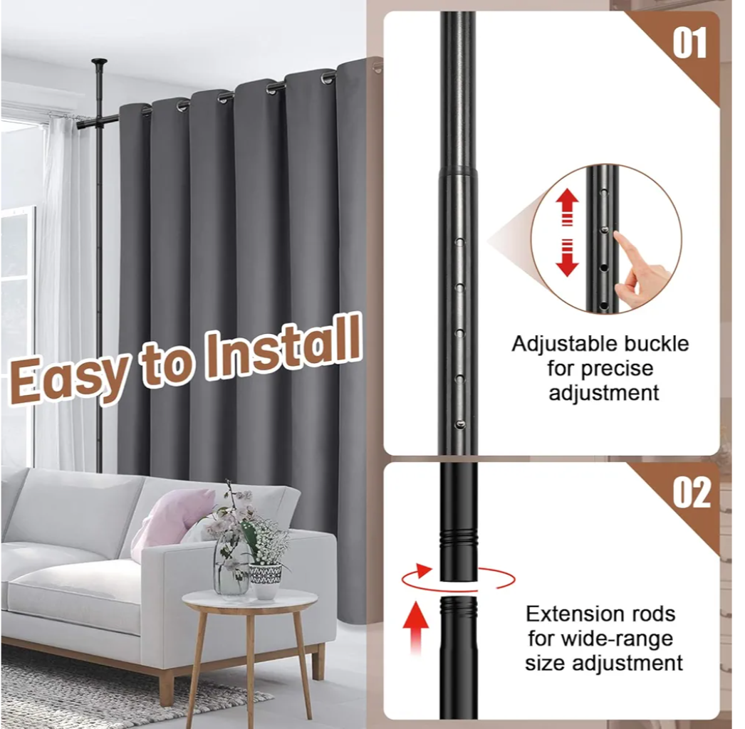 Adjustable Curtain Rod - photo 5
