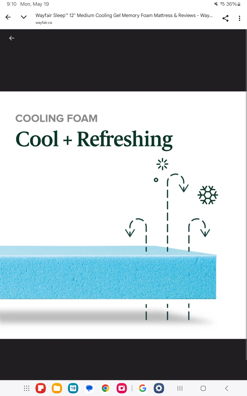 Wayfair Sleep 12" Medium Cooling Gel Memory Foam Mattress - photo 4