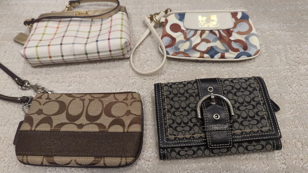 Coach Wallets & Wristlets Bundle