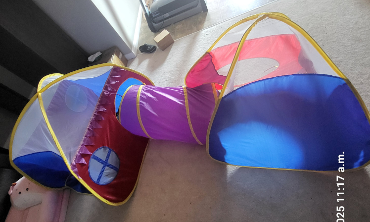Kids Play Tent with Tunnel #freecycle