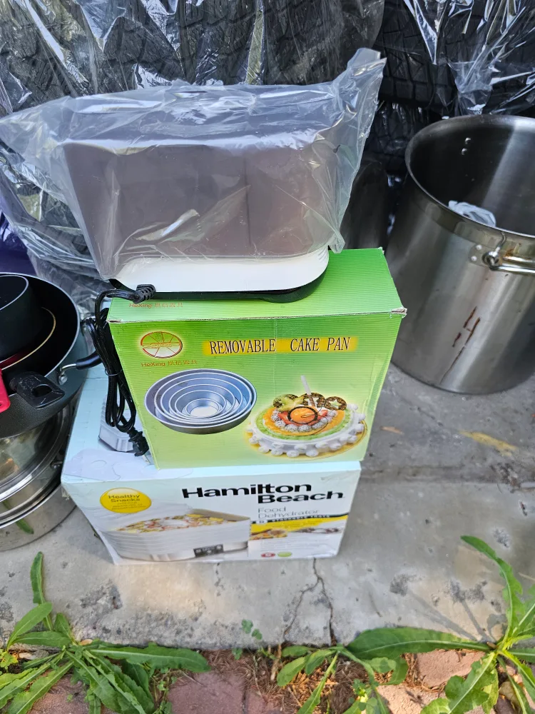 Hamilton Beach Food Dehydrator & Removable Cake Pan thumbnail