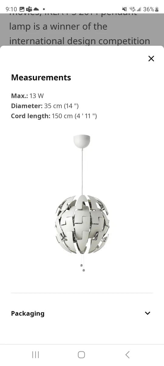 Modern Pendant Lamp image indicator(4)