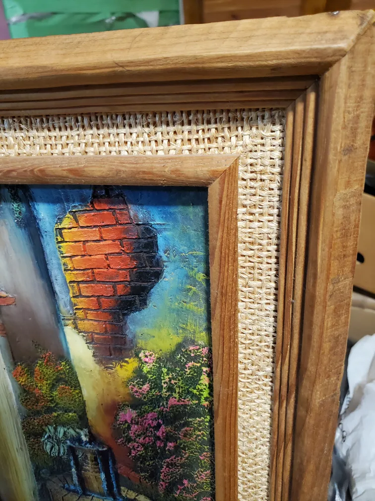 Vintage Framed Art - Rustic Home Decor image indicator(2)