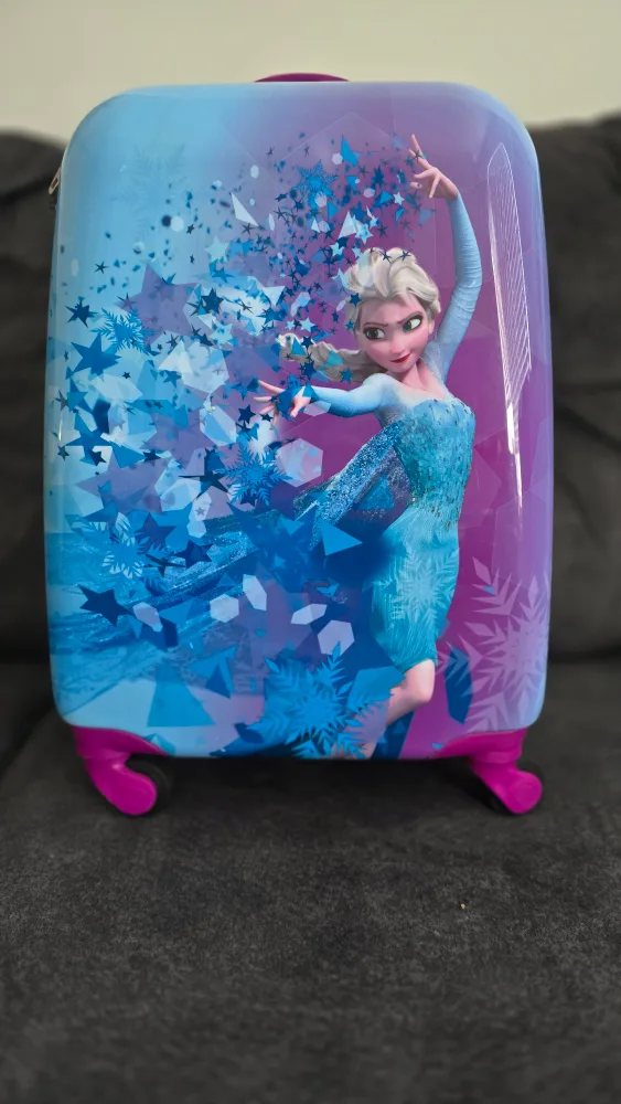 Disney Frozen Elsa Kids Rolling Suitcase thumbnail