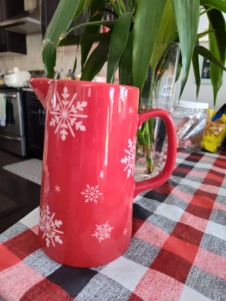 Festive Red Pitcher thumbnail