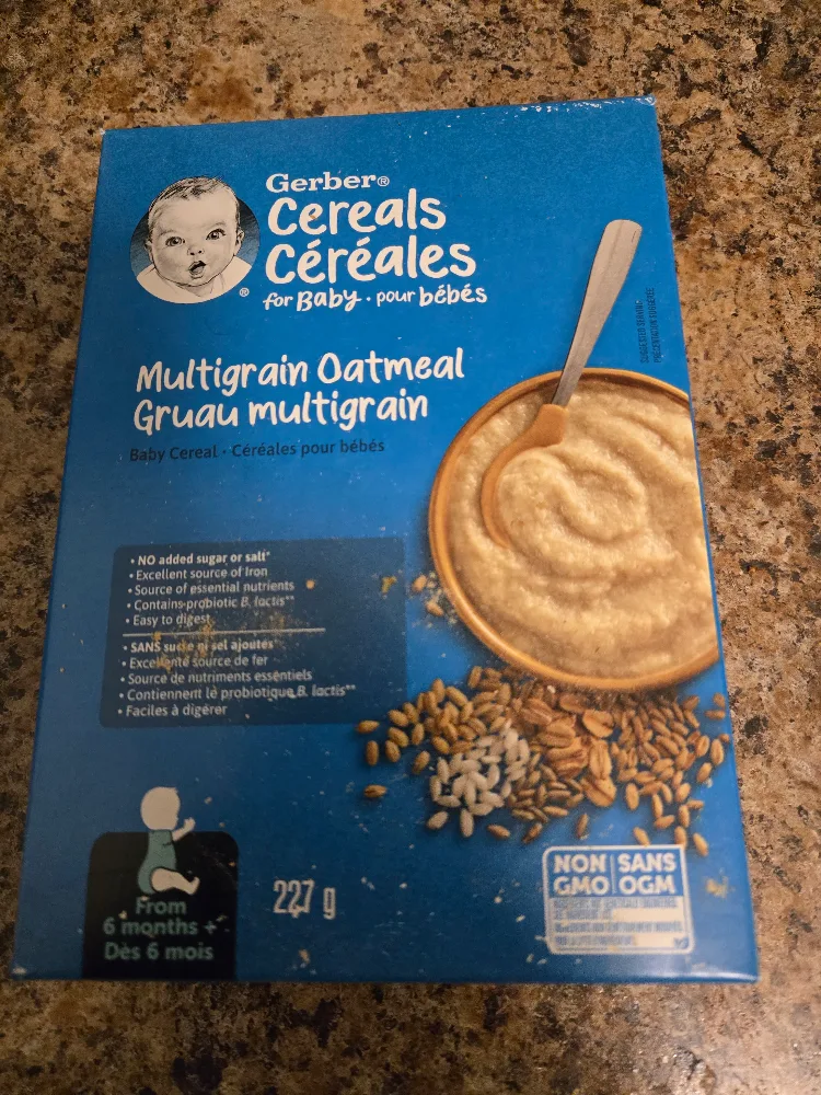 Gerber Multigrain Oatmeal Baby Cereal #freecycle thumbnail