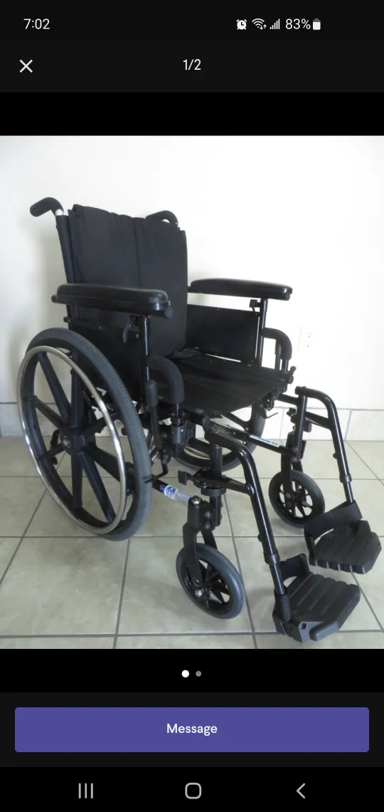 Foldable Wheelchair thumbnail