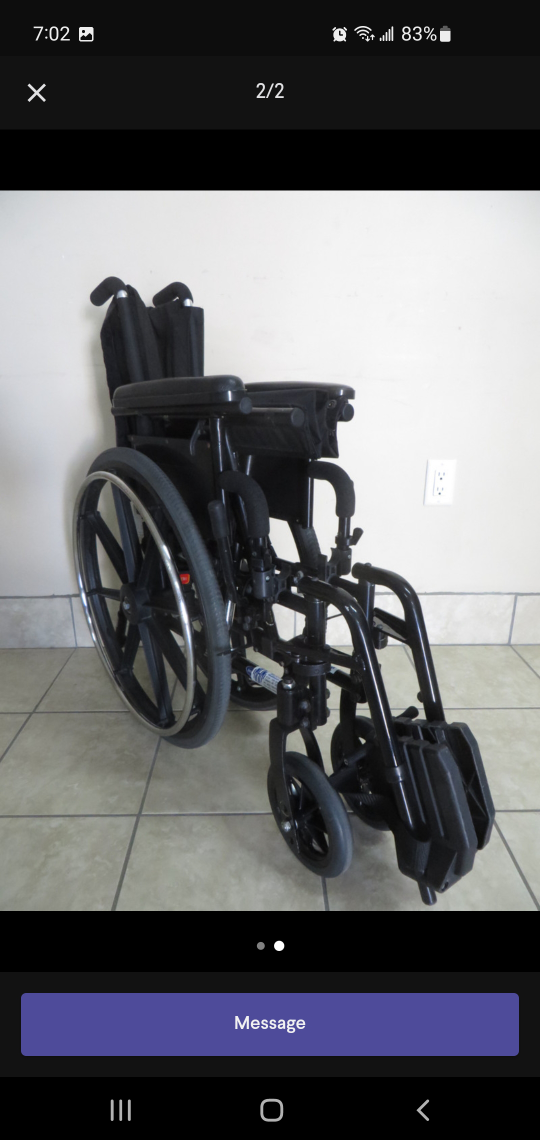 Foldable Wheelchair - photo 2