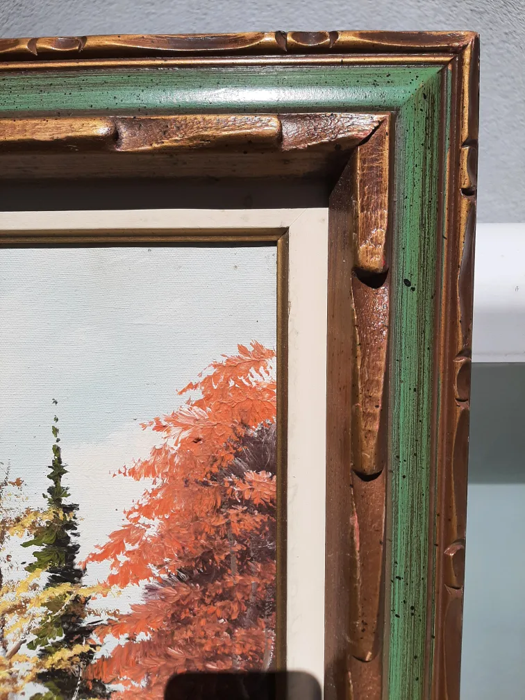 Eva Horthy Framed Landscape Painting image indicator(4)