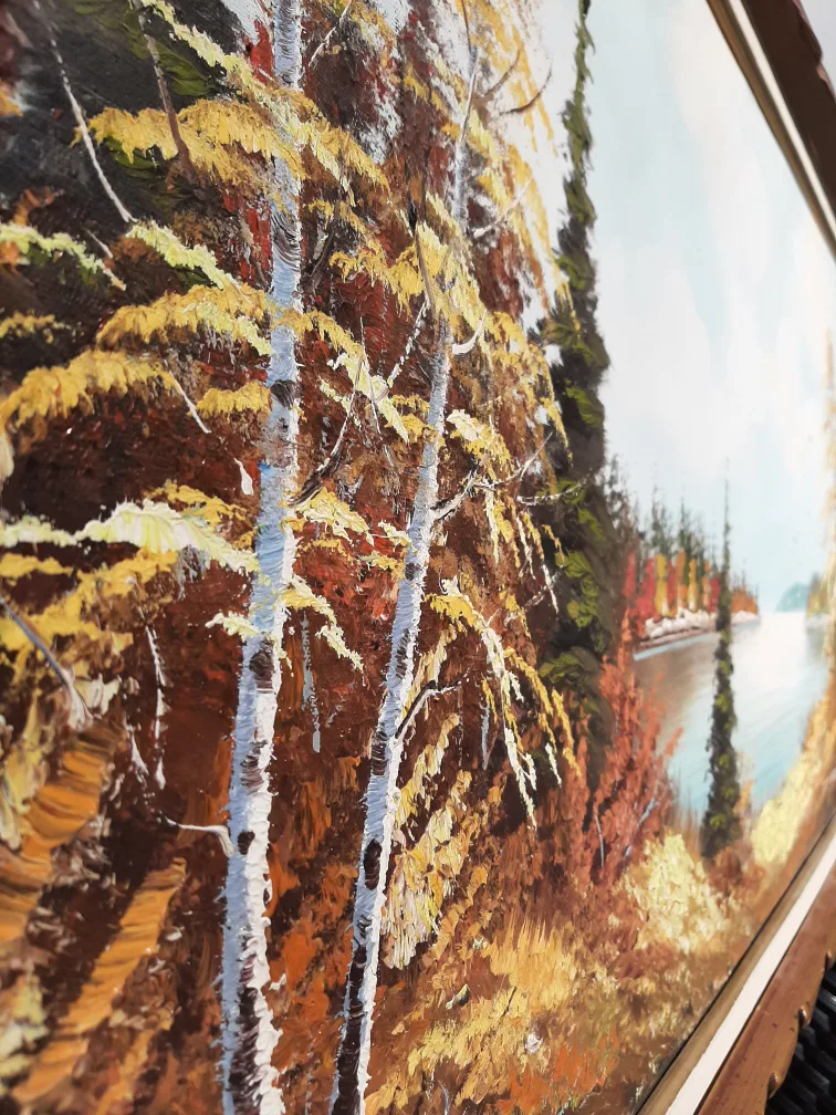 Eva Horthy Framed Landscape Painting image indicator(5)