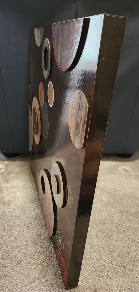 Bouclair Warm Bubbles Canvas Wall Art image indicator(2)