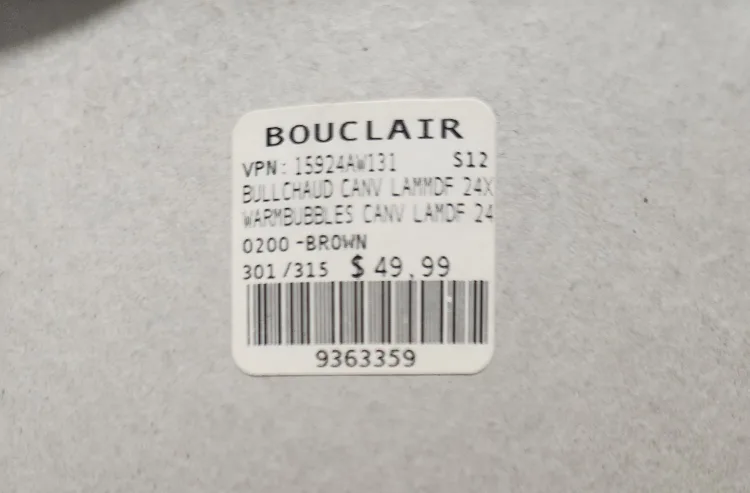 Bouclair Warm Bubbles Canvas Wall Art image indicator(4)