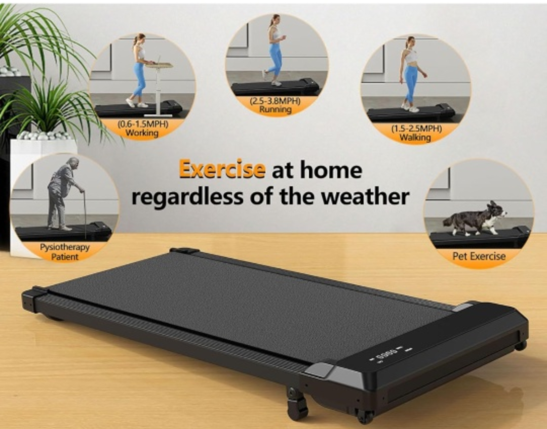 Walking Pad Treadmill with Incline