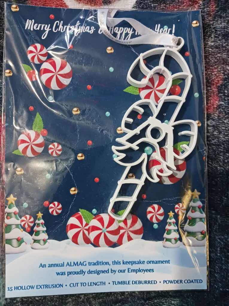 Candy Cane Christmas Ornament thumbnail