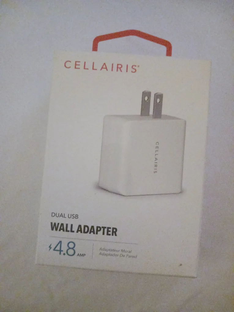 New Cellairis Dual USB 4.8A Wall Adapter thumbnail