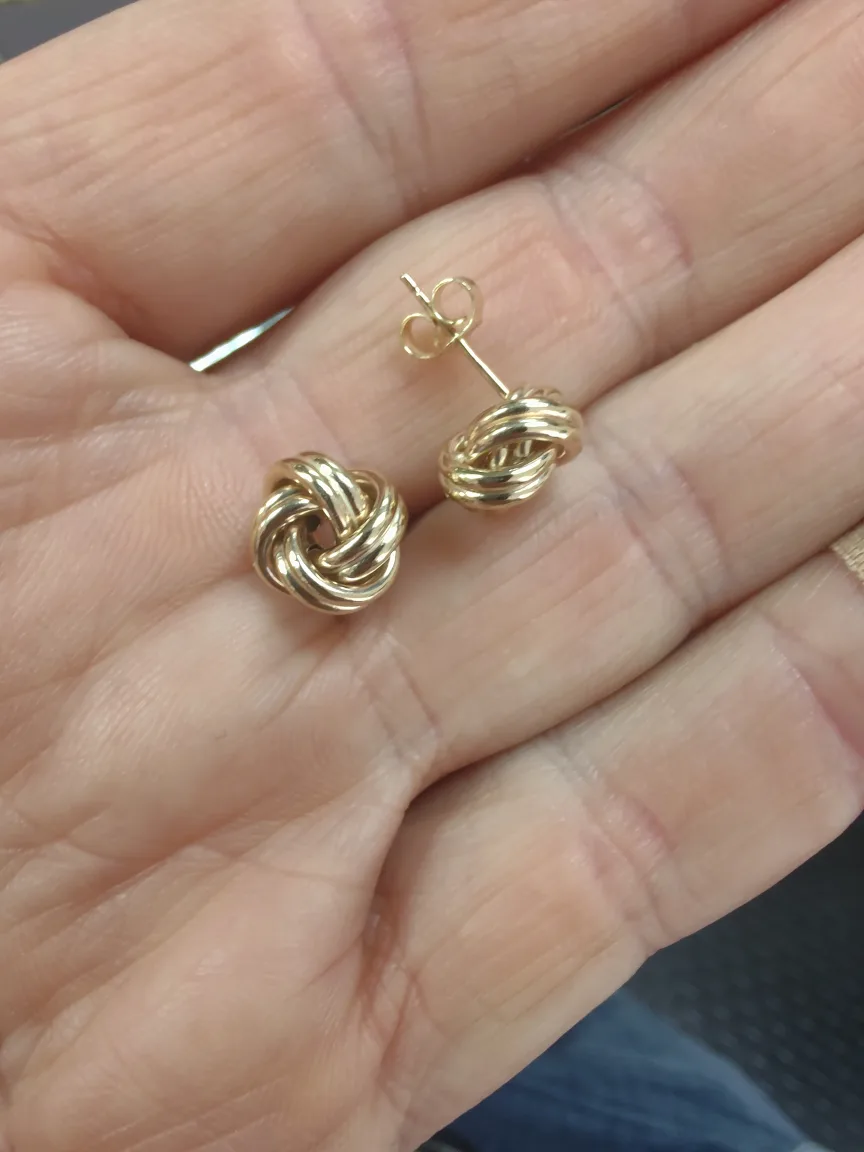 Love not earrings thumbnail