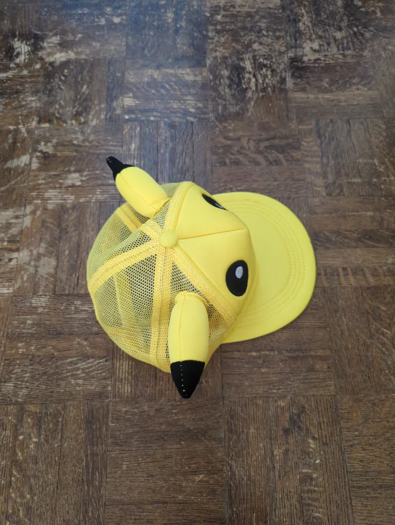 Adult Pikachu Baseball Cap with Adjustable Strap image indicator(2)