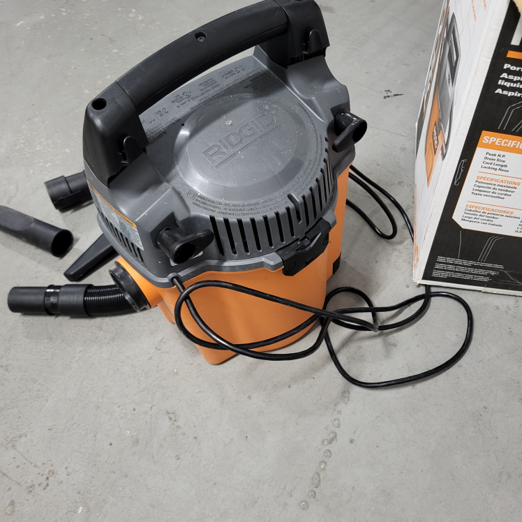 RIDGID Portable Wet/Dry Vacuum - photo 3