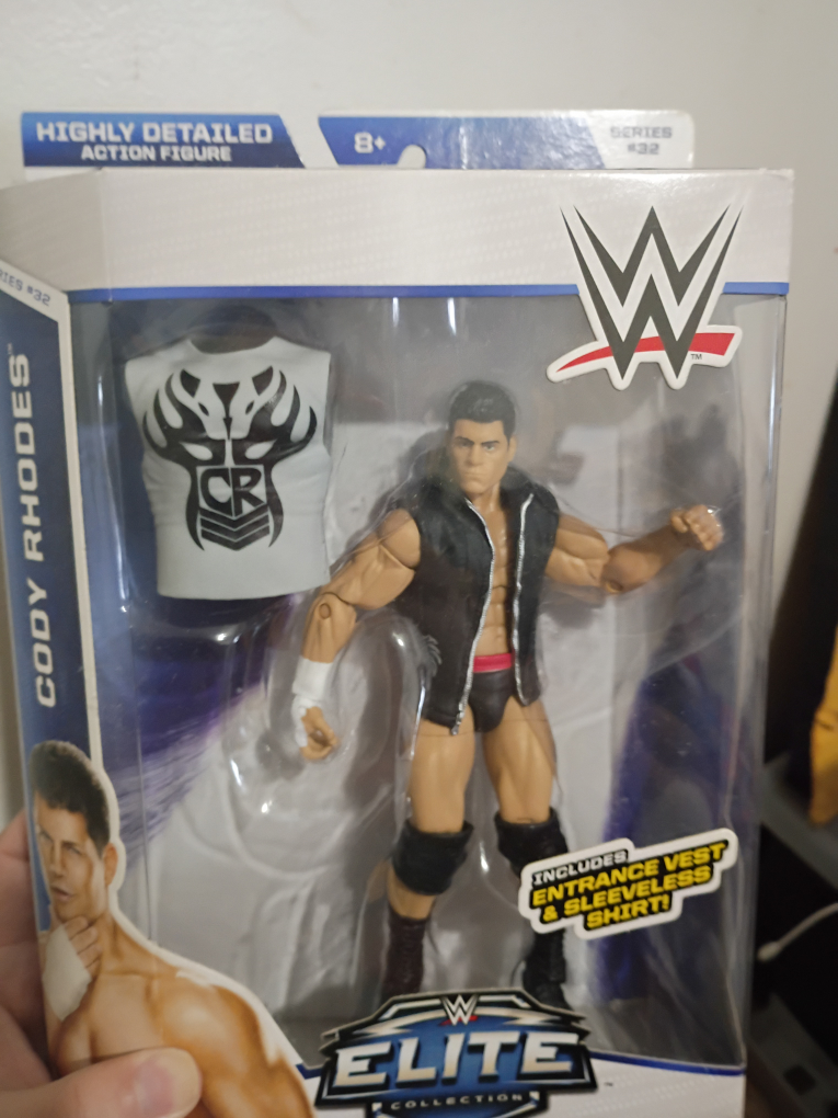 Cody Rhodes elite figure